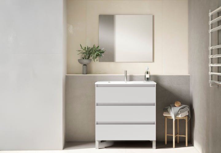 Meuble de salle de bains à faible profondeur 39,5 cm Box Viso principal 2