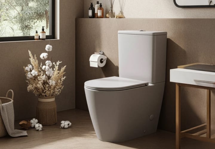 Inodoro compacto Nápoles Fossil Natura ambiente 1