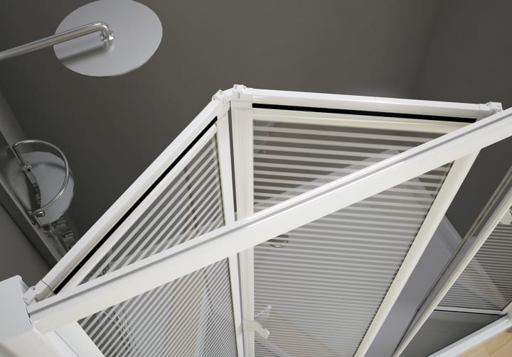 Mampara de ducha Treviso Bruntec detalle 2