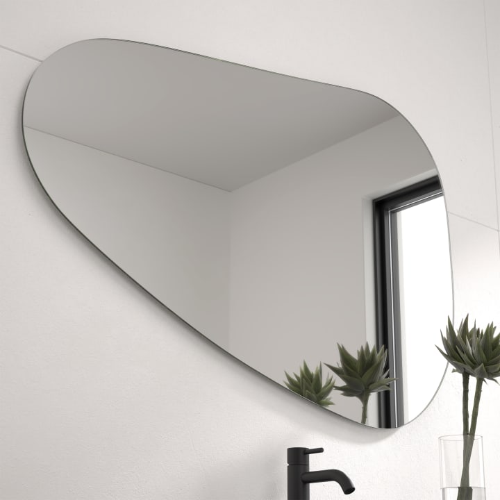 Miroir irrégulier Dolmen Eurobath détail 5
