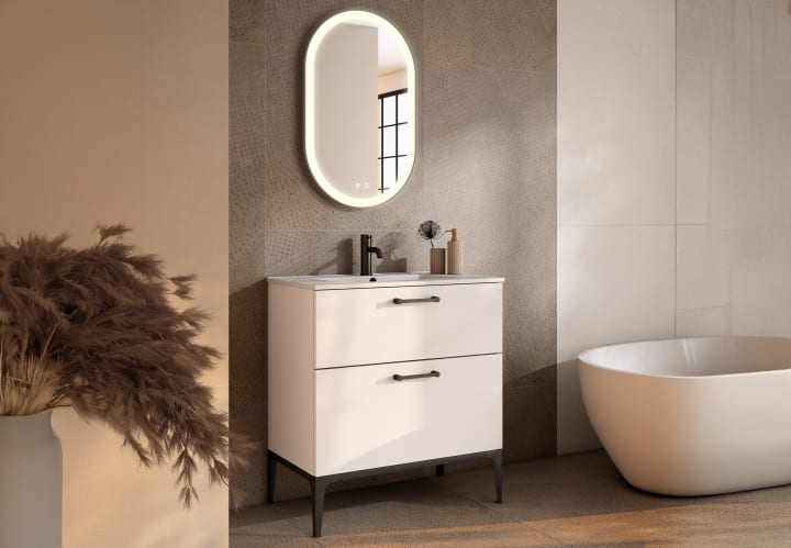 Conjunto mueble de baño con banquillo Verso Viso principal 2