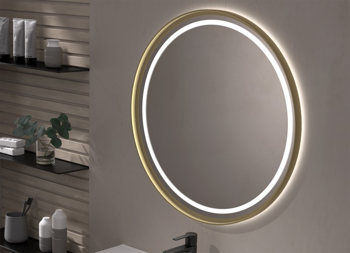 Espejo de baño con luz LED Caicos Eurobath principal 2