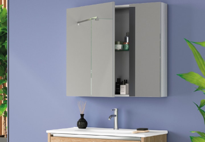 Armoire de toilette Flash Coycama détail 2