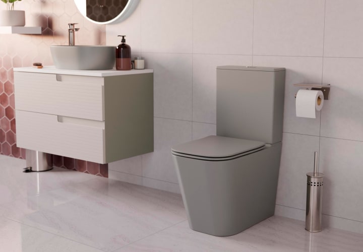 Inodoro compacto Serene Fossil Natura ambiente 4