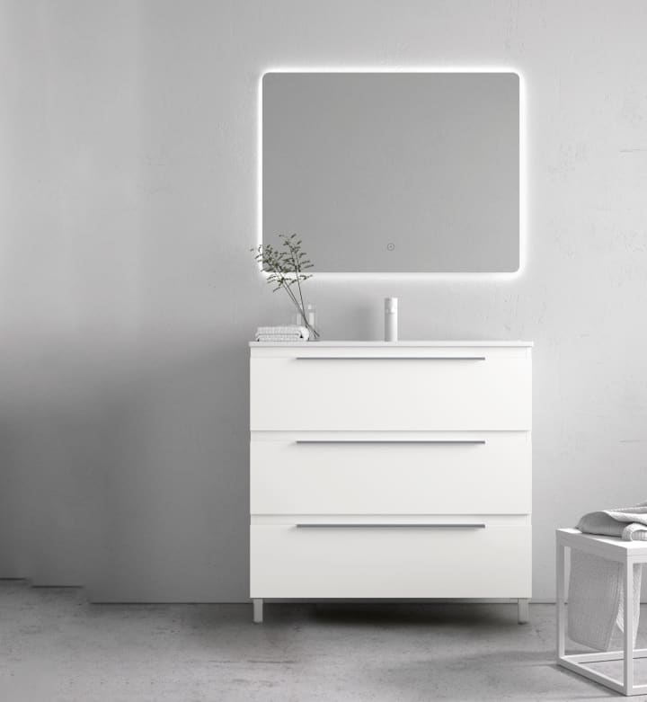 Meuble de salle de bains avec profondeur réduite 39 cm Avila Dos Carmen principal 1