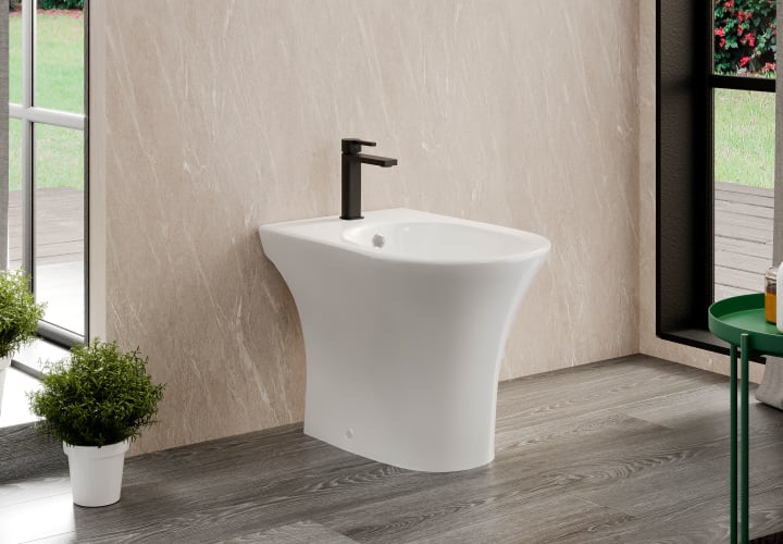 Pack inodoro + bidé Merlín Bruntec detalle 5