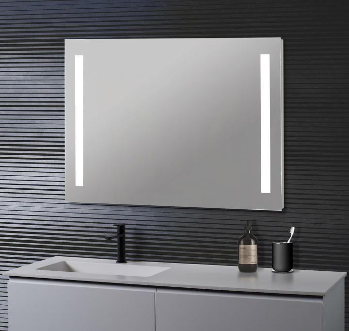 Espejo de baño con luz LED Liberty St Bruntec ambiente 2