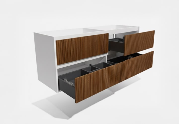 Conjunto mueble de baño Alpes 18 Bruntec principal 4