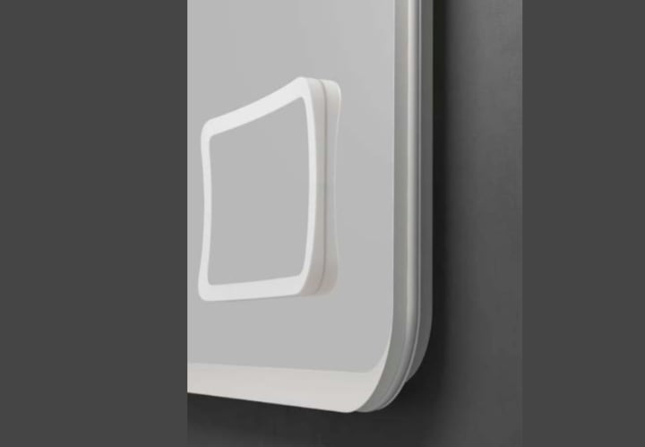 Miroir de salle de bains avec éclairage LED Duomo Ledimex principal 4
