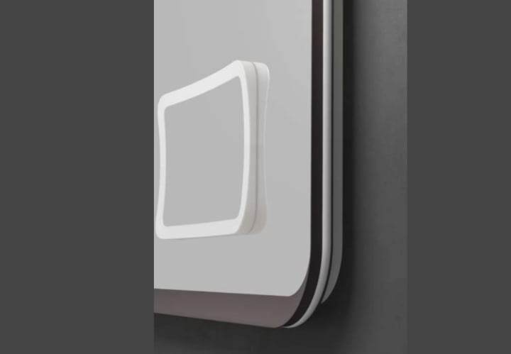 Miroir de salle de bains avec éclairage LED Duomo Ledimex principal 1