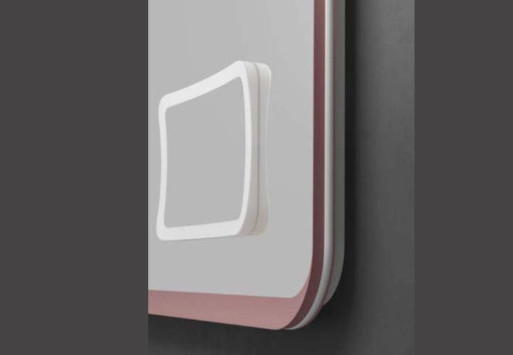 Miroir de salle de bains avec éclairage LED Duomo Ledimex principal 3