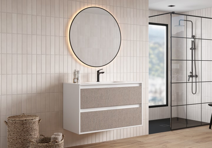 Conjunto completo de mueble de baño Zaoma Bruntec principal 6