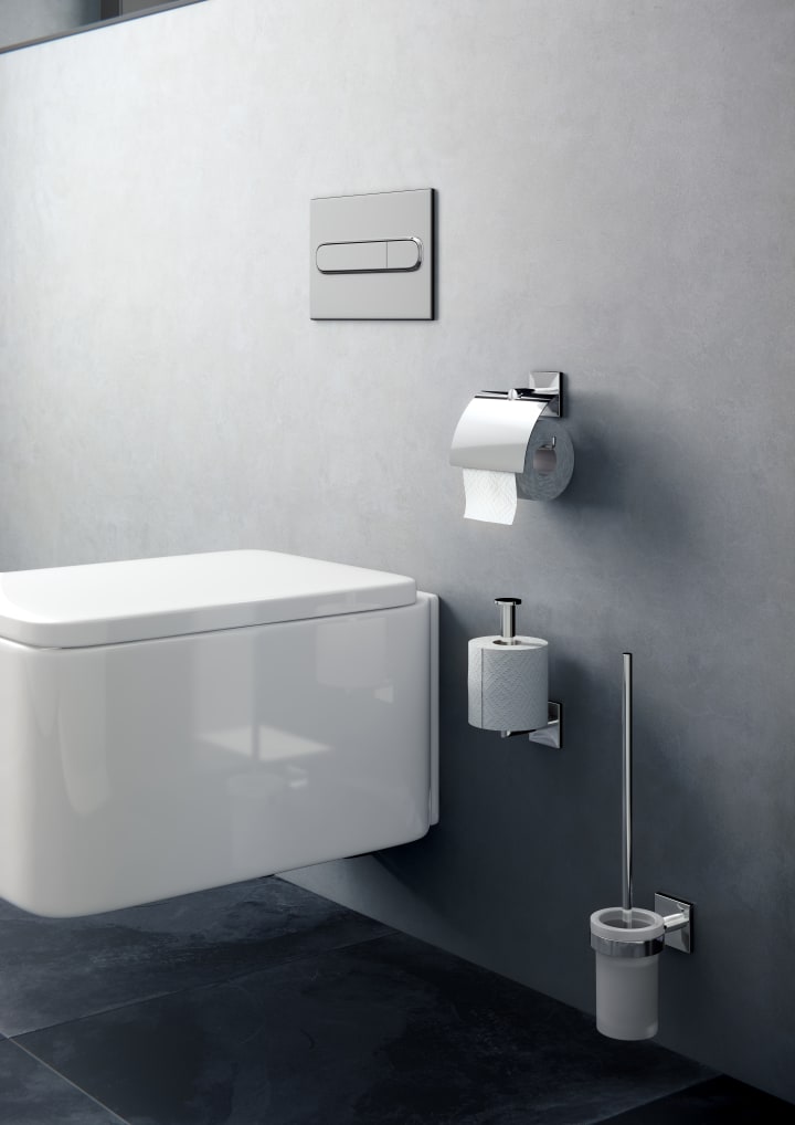 Porte-rouleau de toilette Square Duo Cosmic environnement 2