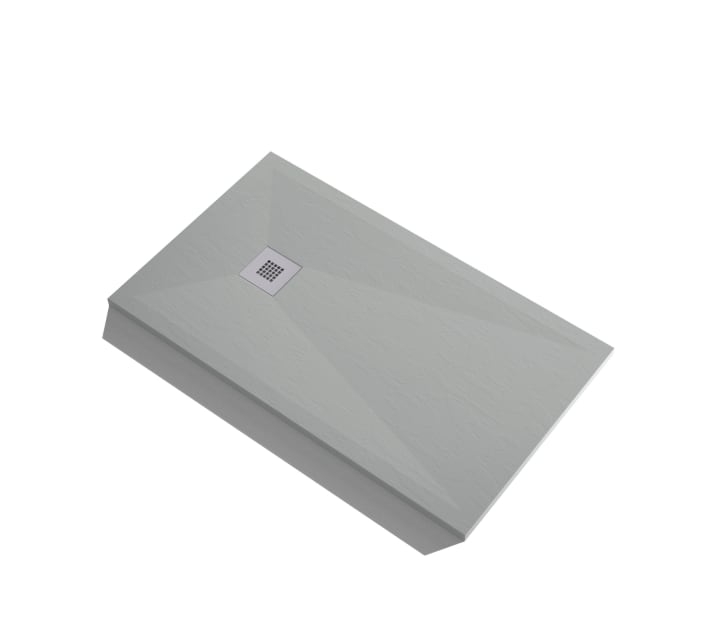 Receveur de douche en résine Design Basic St Bruntec option 10