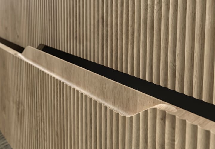 Ensemble de meubles de salle de bains Bamboo Coycama détail 9