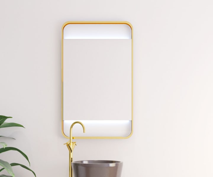 Espejo de baño con luz LED Sansa Bruntec principal 2