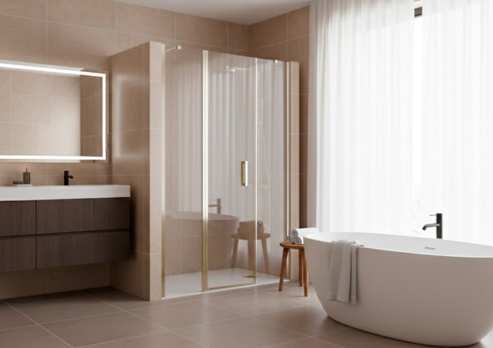 Paroi de douche Carina Bruntec principal 3