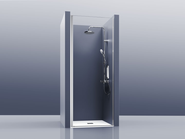 Paroi de douche sur mesure Carina Bruntec détail 4