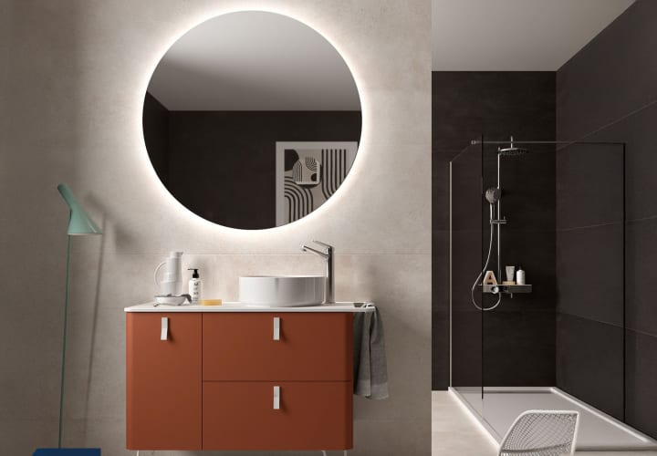 Meuble de salle de bains avec plan de toilette Uniiq Salgar principal 9