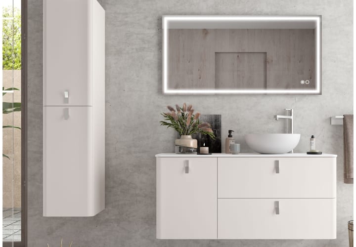 Meuble de salle de bains avec plan de toilette Uniiq Salgar principal 2