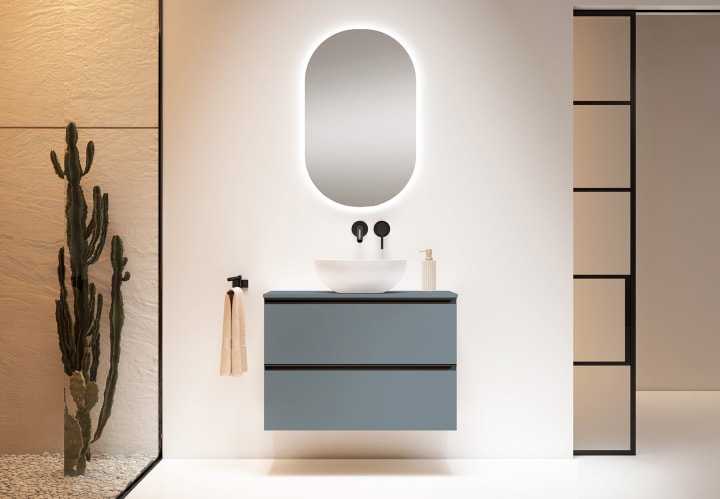 Mueble de baño con encimera DMF Compatech de Granada Visobath principal 1