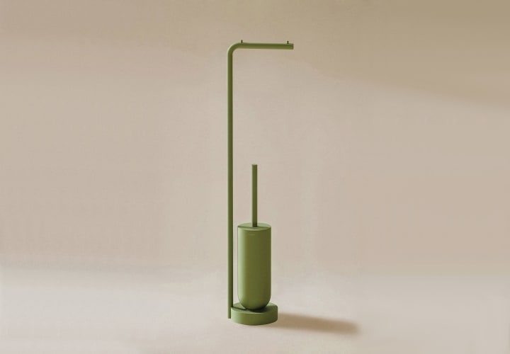 Porte-balai de toilette sur pied Geyser Cosmic principal 2