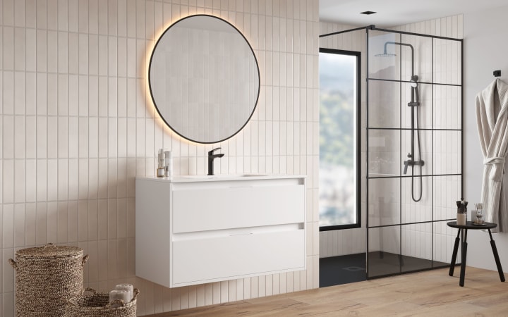 Ensemble complet de meubles de salle de bains Artemisa Bruntec principal 5