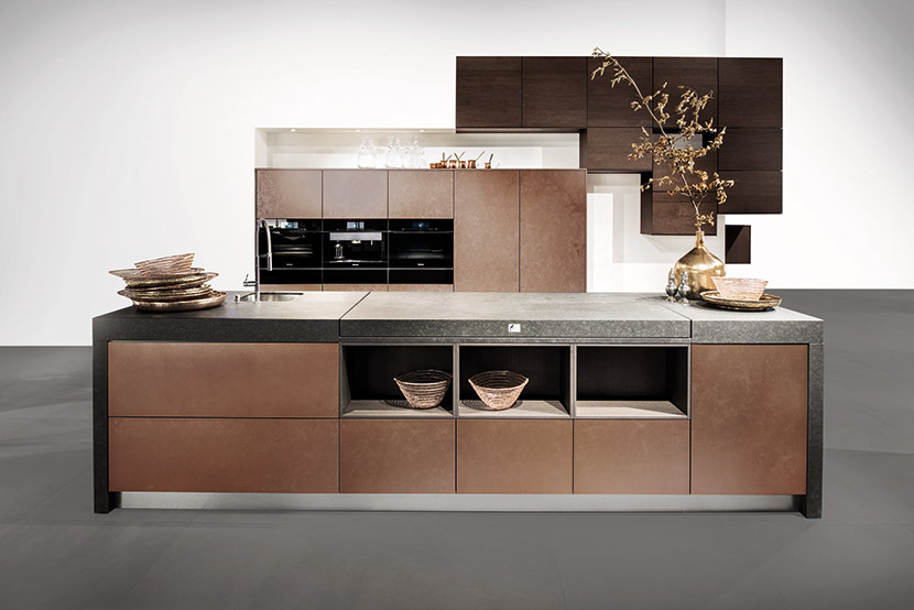 Picture: Bronze Mocha Oak, by Hacker Kitchens