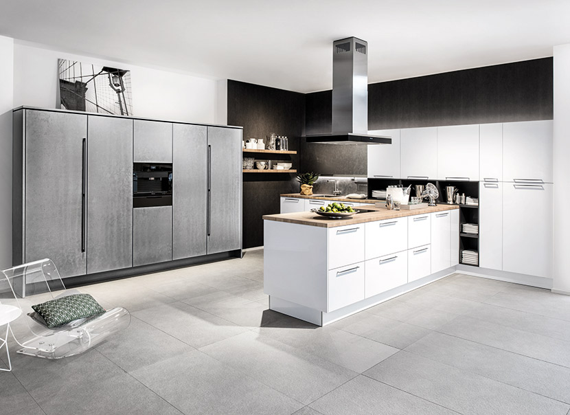 Photograph: Titanium Polar White by Hacker Kitchens