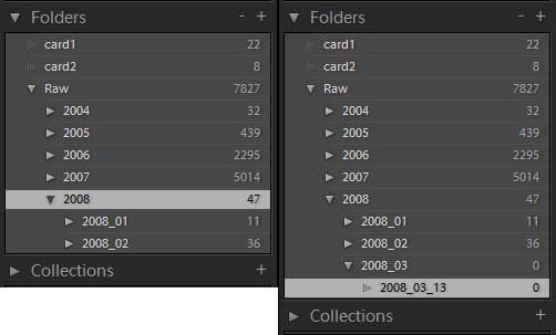 Lightroom List Boxes