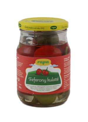 RAPA Hot Peppers - rounded
