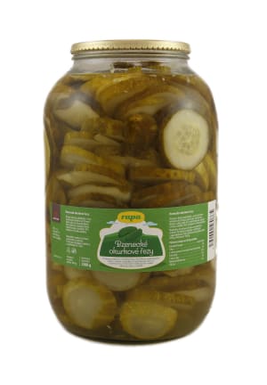 RAPA Bzenecké Gherkins sliced
