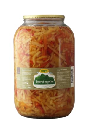 RAPA Green pepper sliced