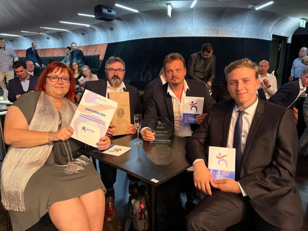 Zlaté ocenění pro KP