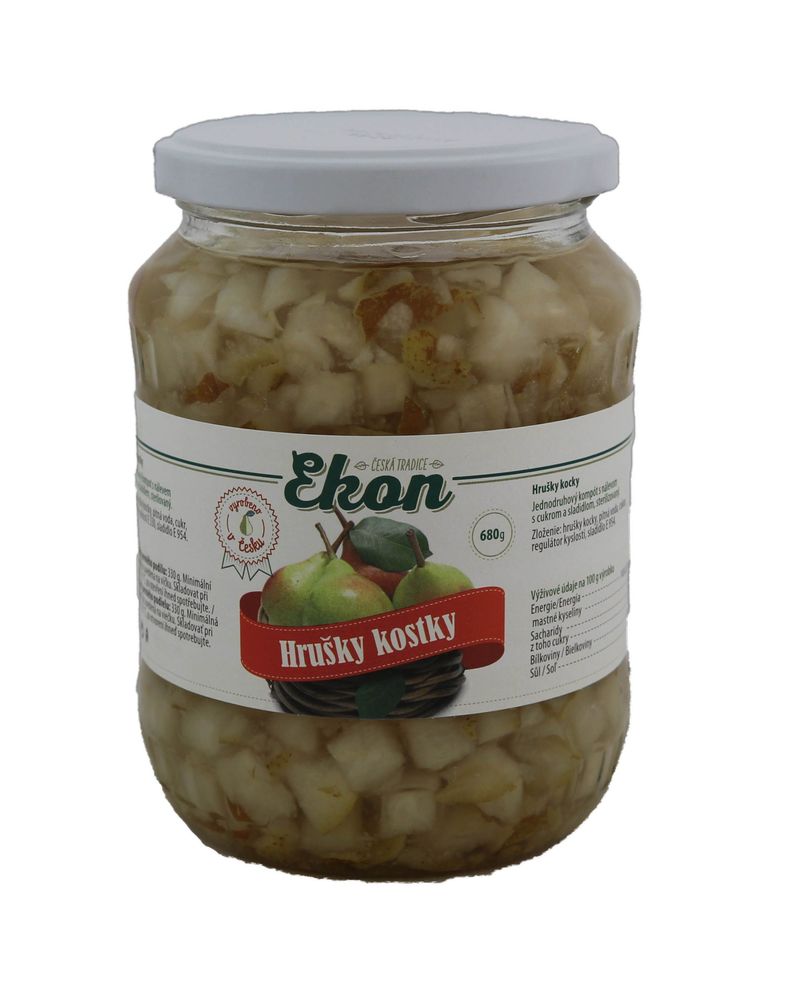 Ekon Pears - diced