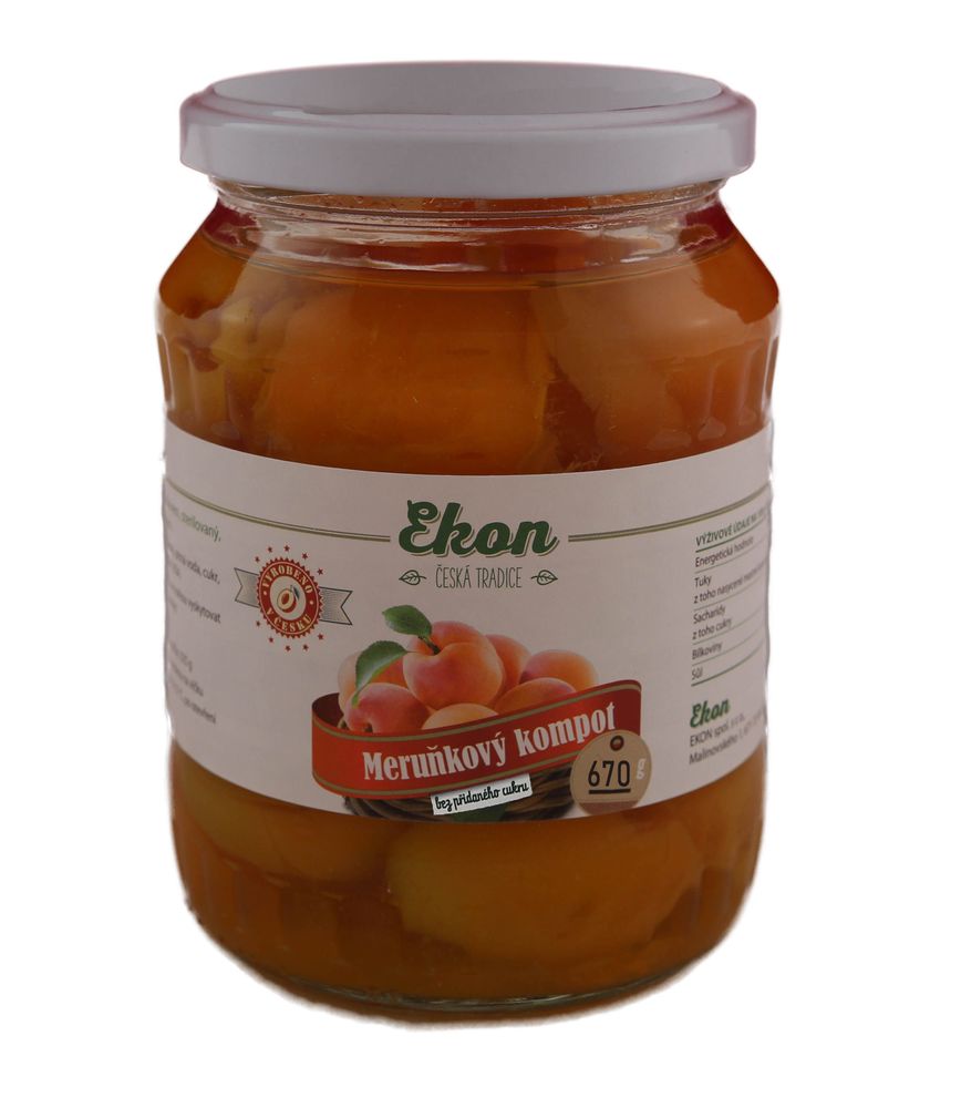 Ekon Apricots - halves - sugar free