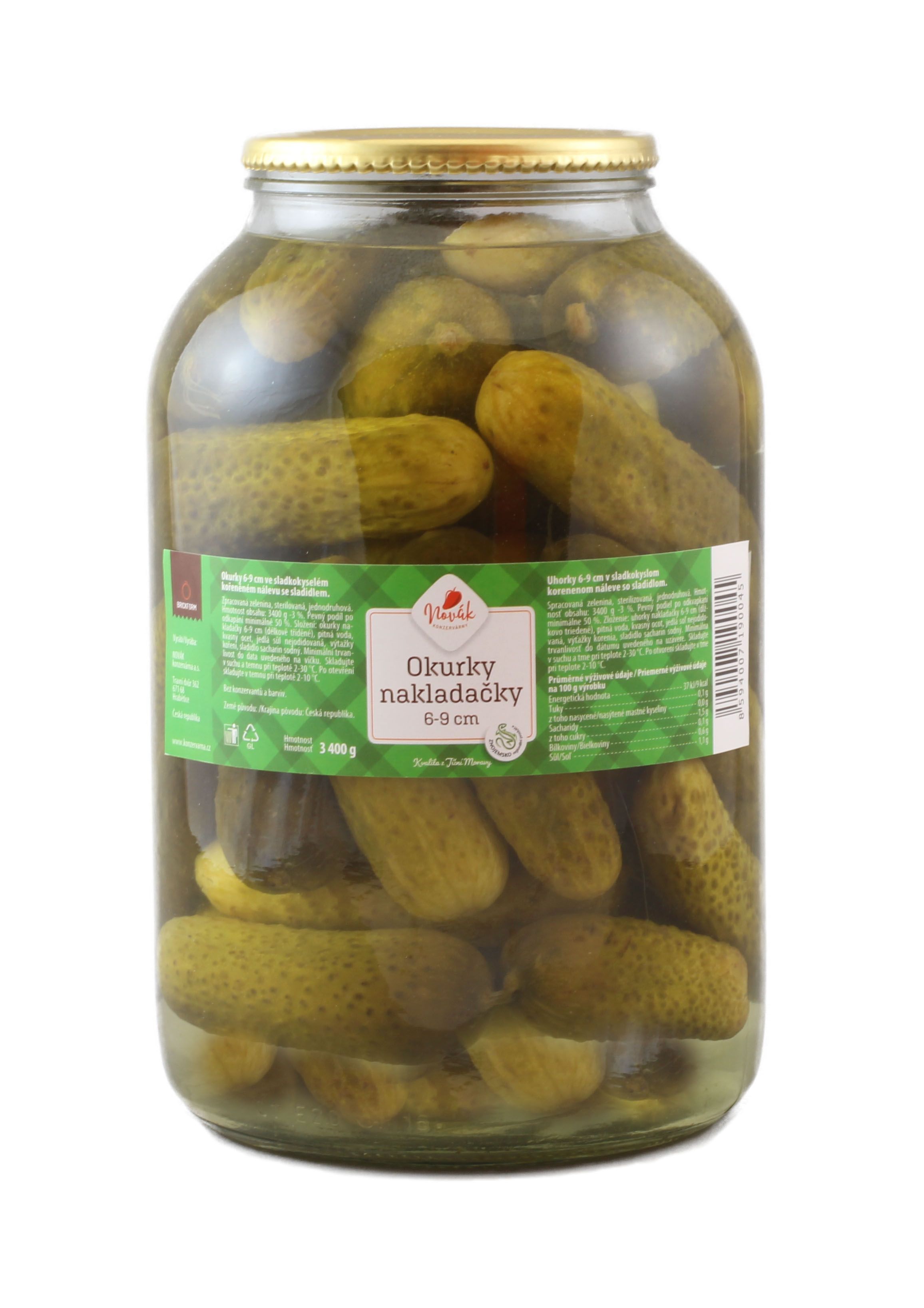 Novák Gherkins 6-9