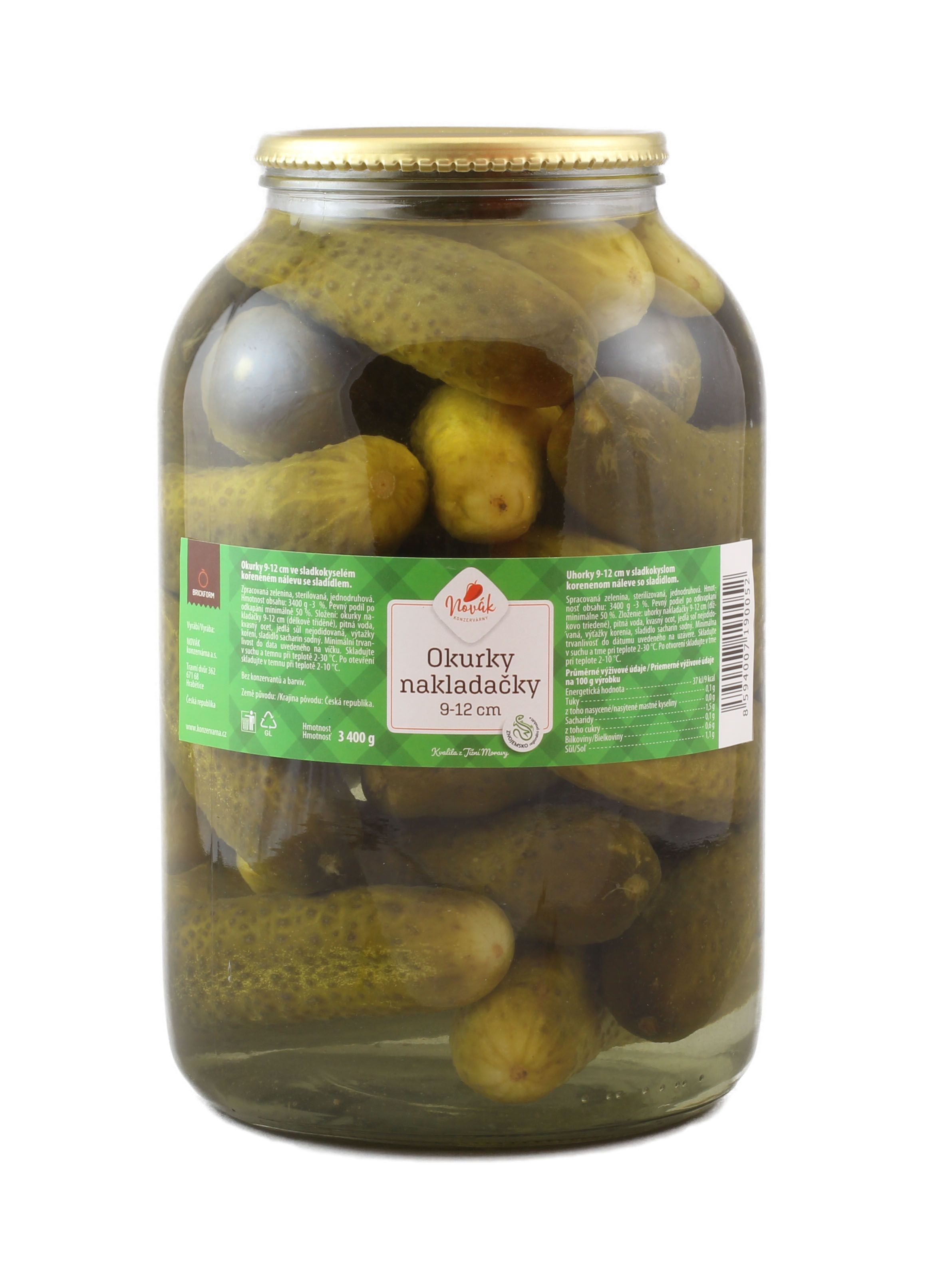 Novák Gherkins 9-12
