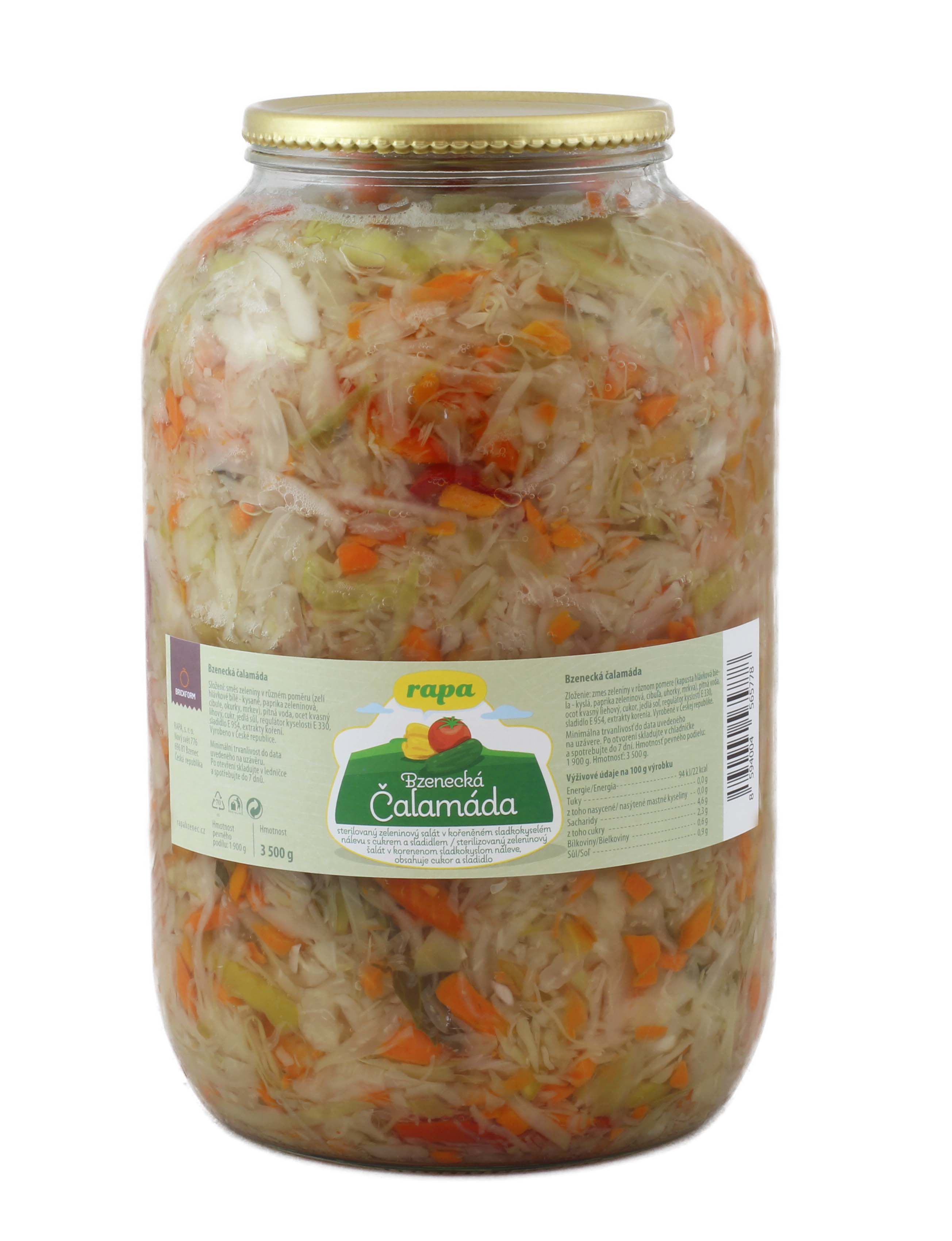 Rapa Bzenec Mixed Pickles