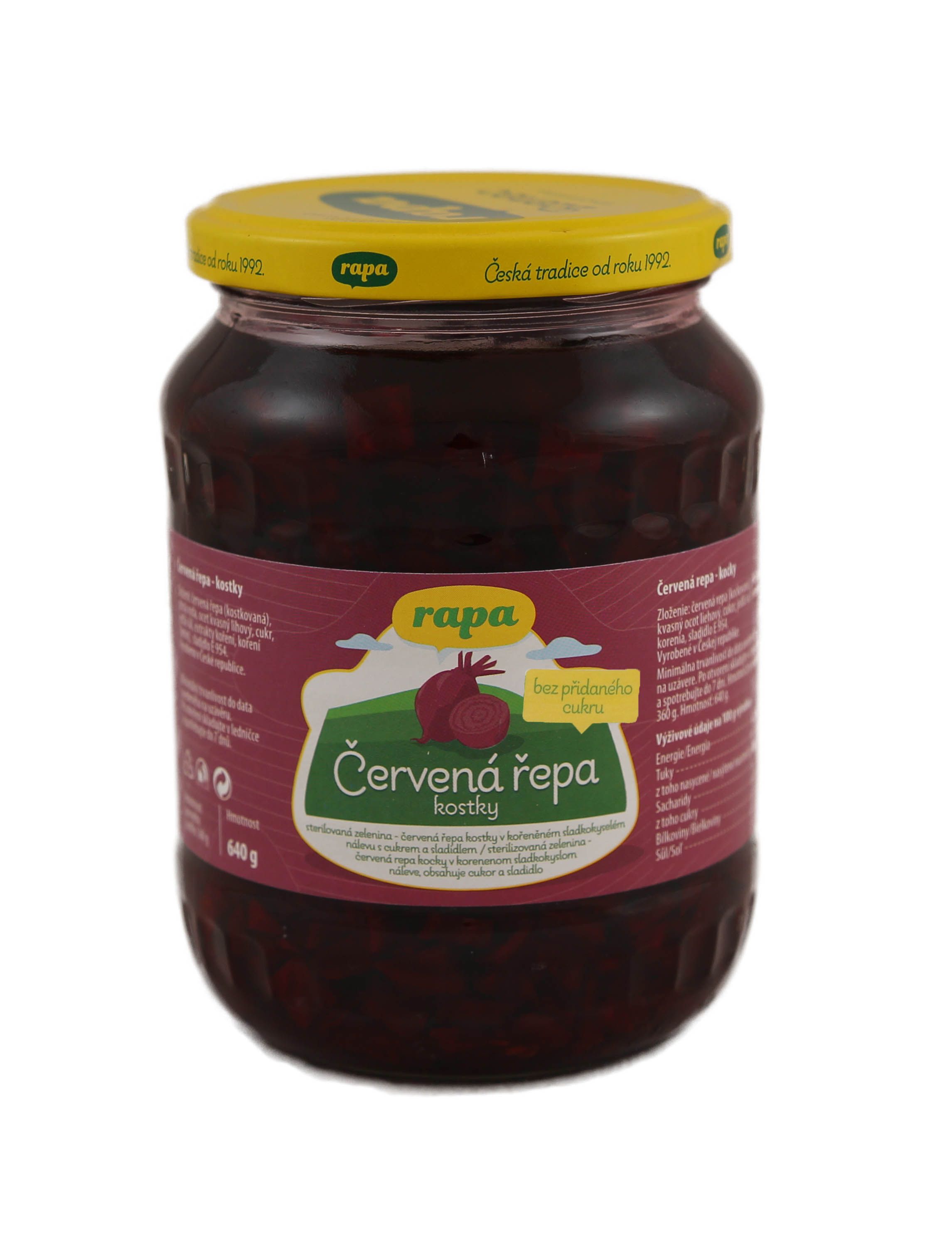 Rapa Beetroot cubes - sugar-free