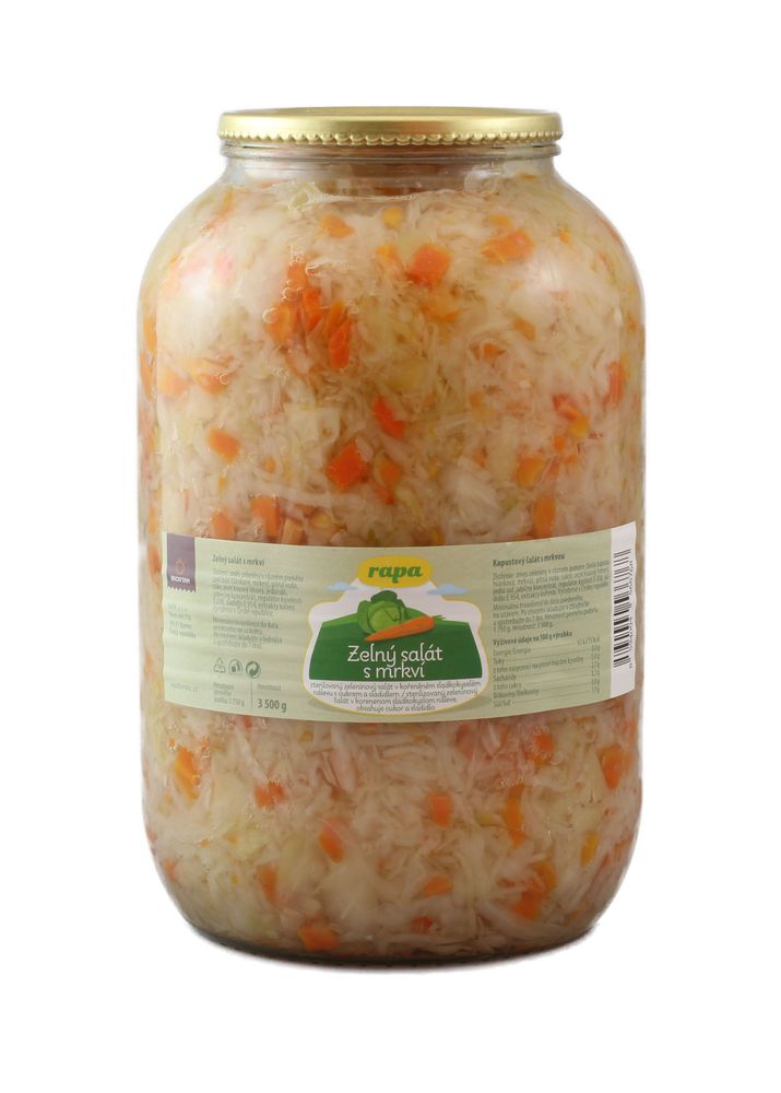 Rapa Cabage Carrot Salad