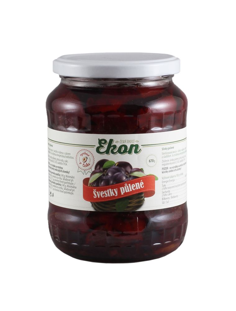 Ekon Plums halves