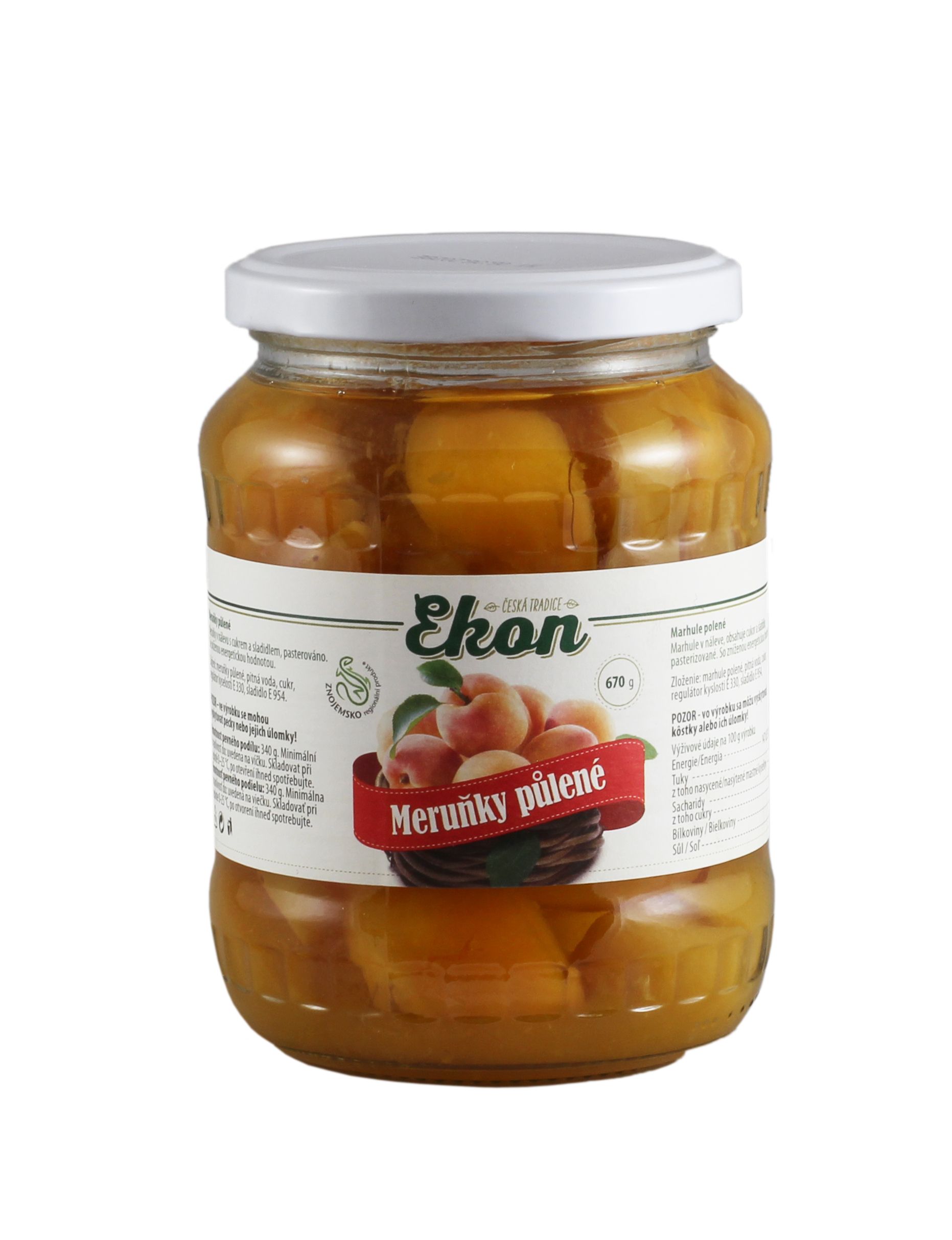 Ekon Apricots - halves