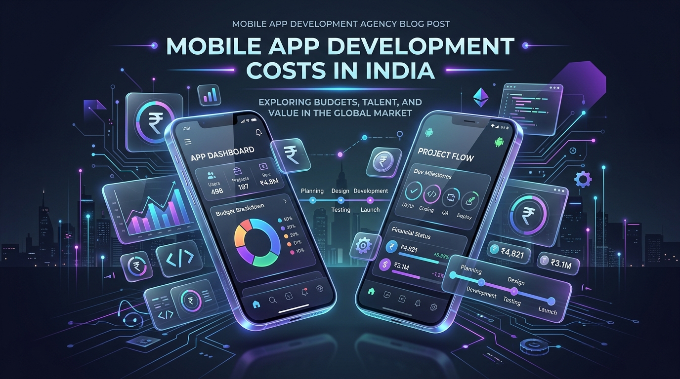 Mobile App Development Cost in India (2026 Guide): iOS, Android & Hybrid Pricing