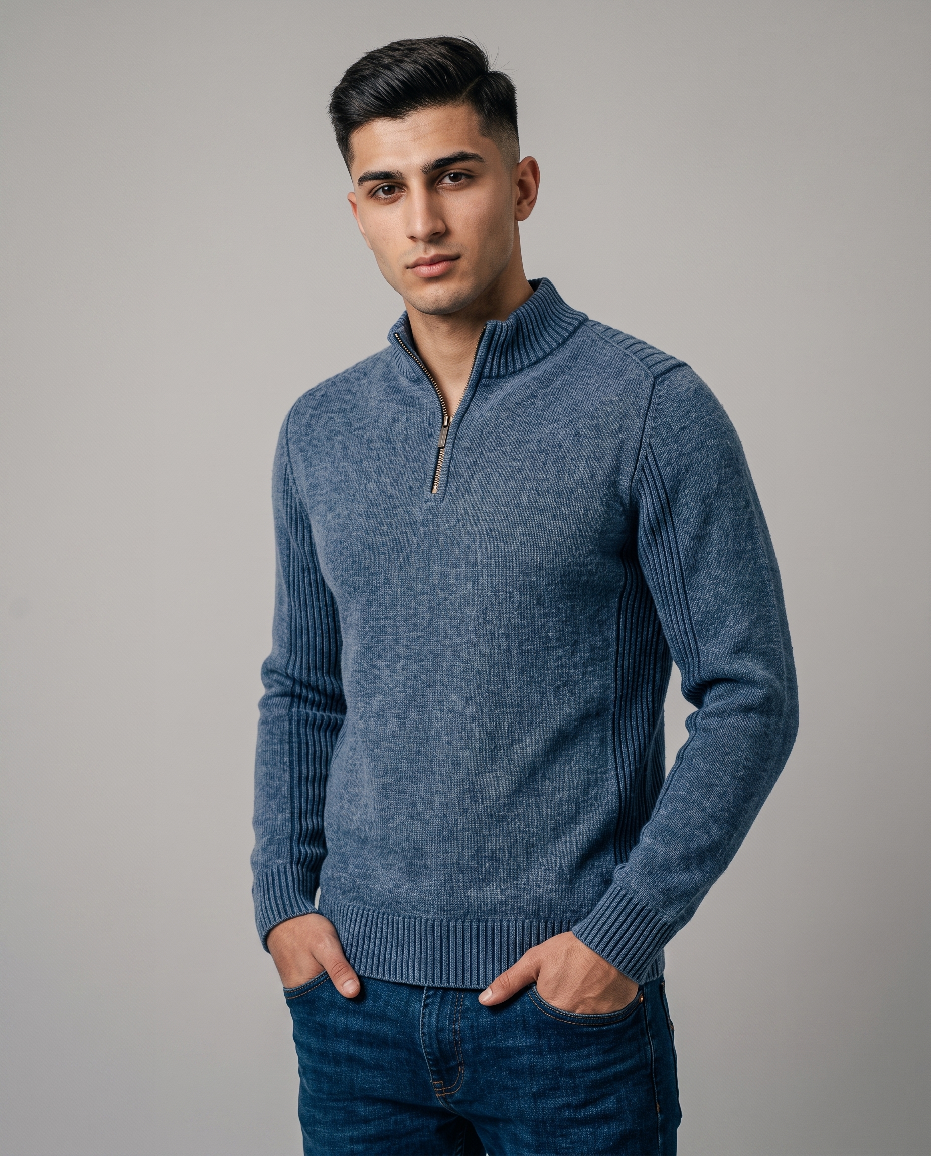 MELANGE ZIP CLASSIC