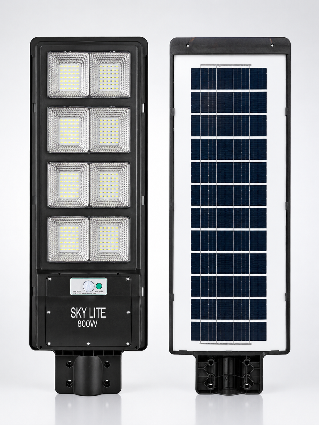 SKY LITE 800W Solar LED Street Light with Radar Motion Sensor