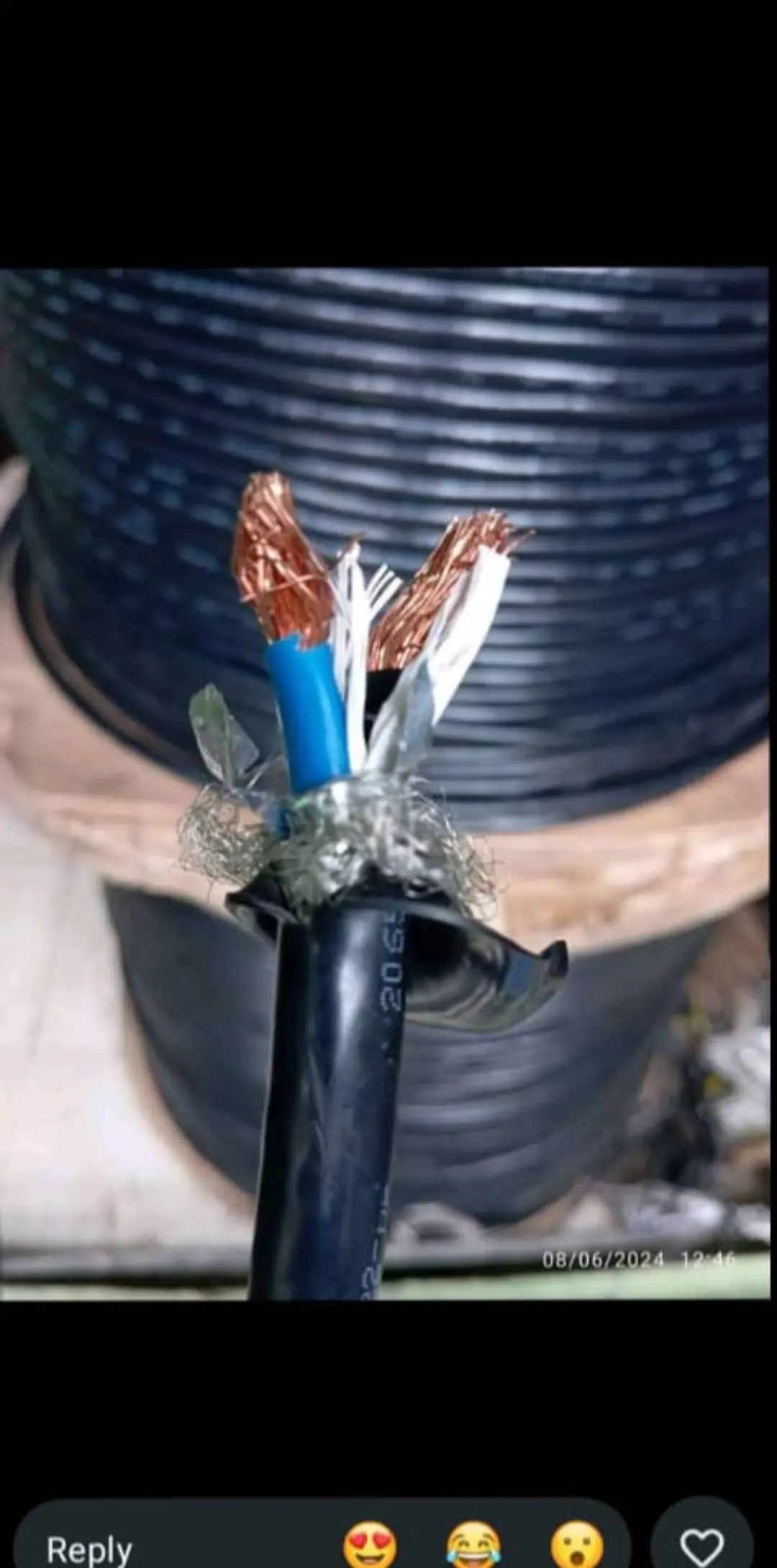 Heavy-Duty 2-Core Insulated Electrical Power Cable