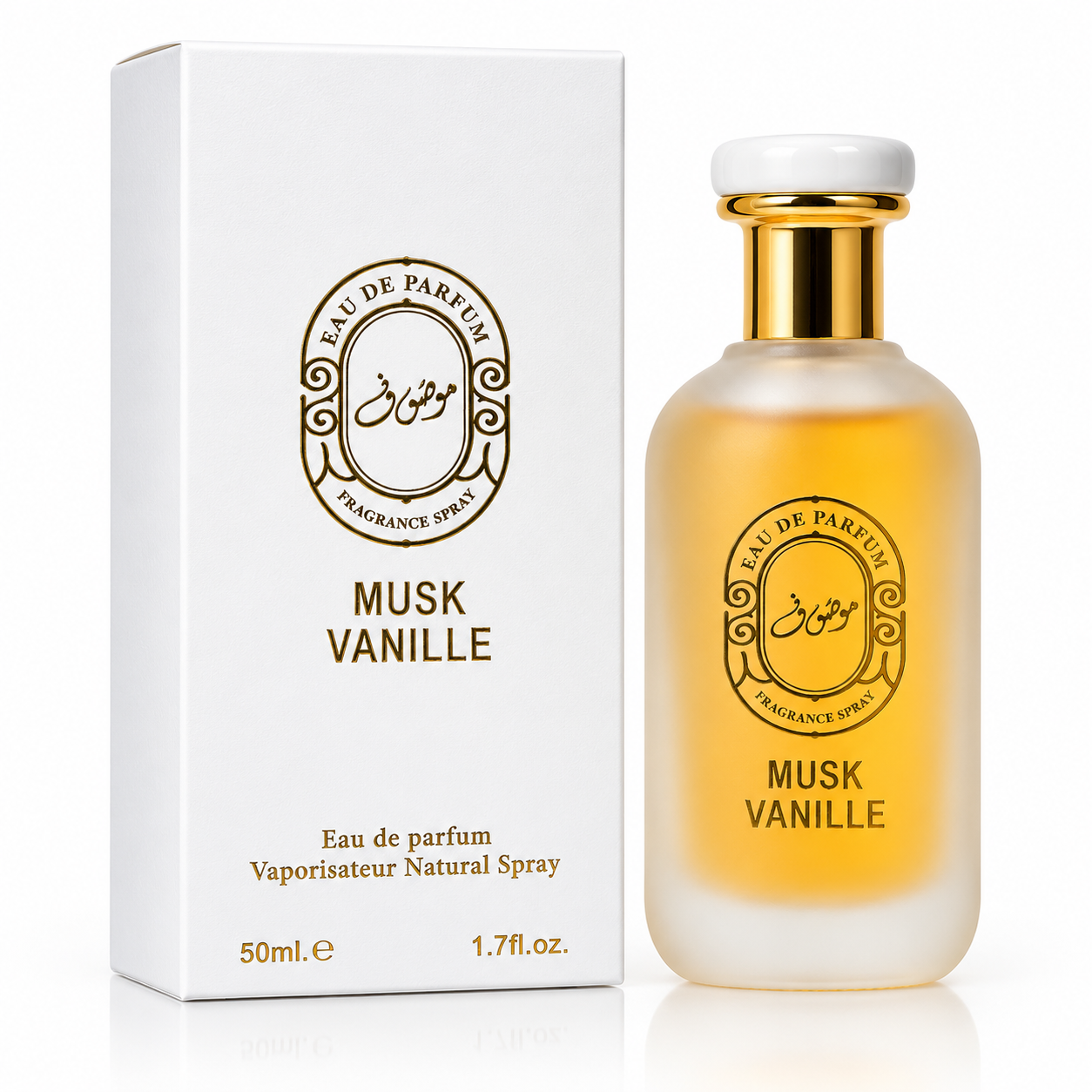 Musk Vanille Eau de Parfum - 50ml Luxury Fragrance Spray