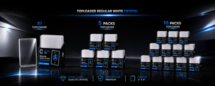 Toploader Regular White Crystal