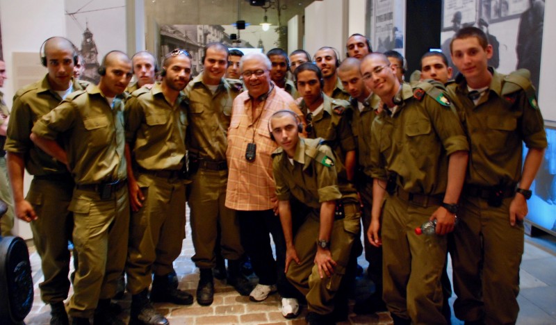 With IDF in Israel